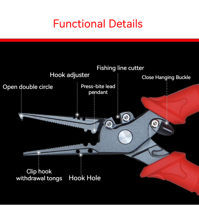 High-Precision Luya Pliers Mul – Fishing Line Cutter recenzja i cena