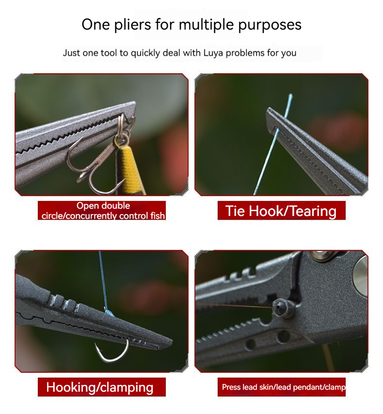 High-Precision Luya Pliers Mul – Fishing Line Cutter recenzja i cena