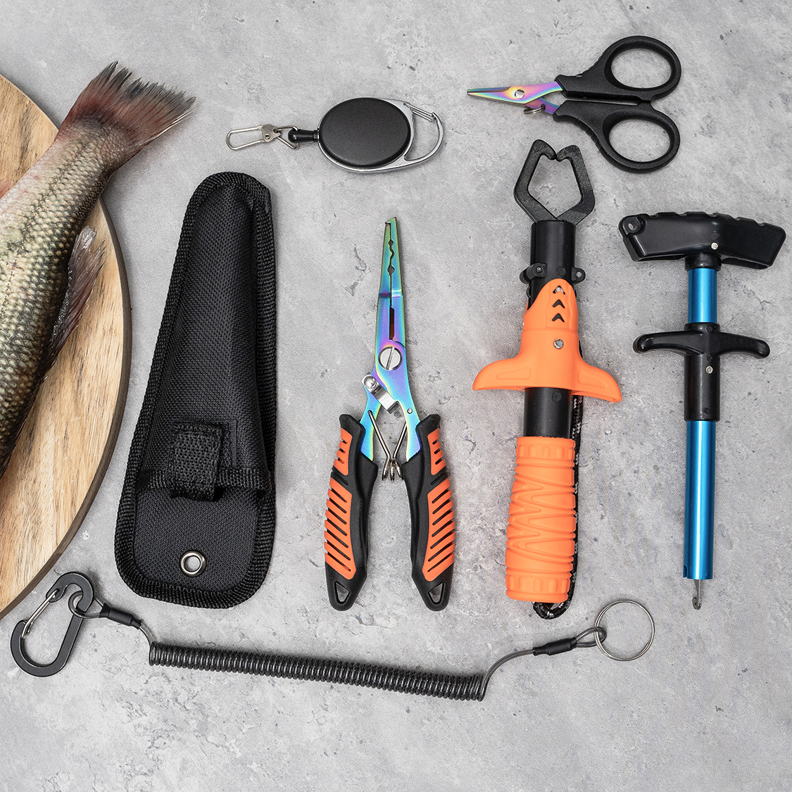 7-piece fishing tool set, prof – Saltwater Line recenzja i cena
