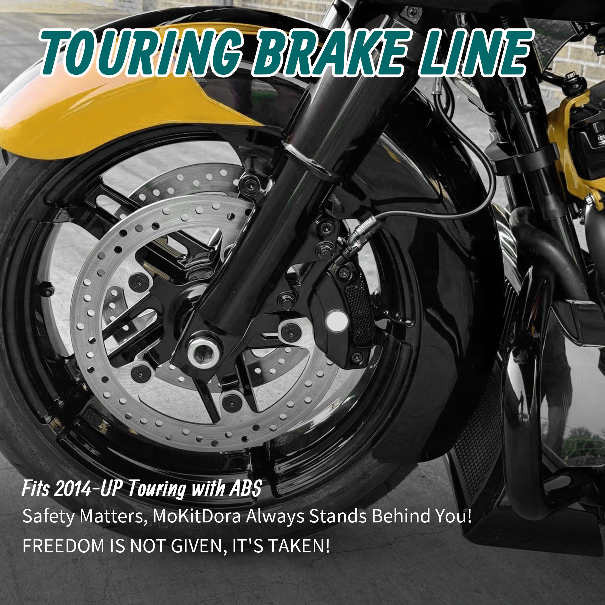 Upper Front Brake Line Oil Hos – Braided Line recenzja i cena
