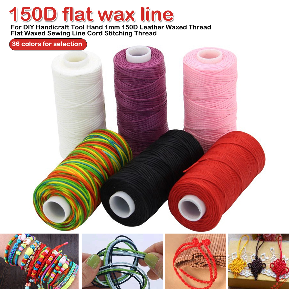 1mm 150D Leather Waxed Thread  – Copolymer Line recenzja i cena