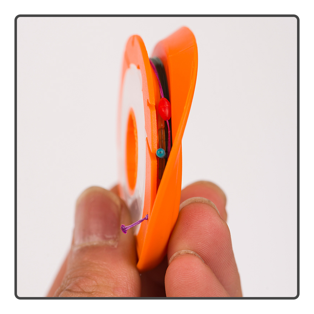 5pcs/lot Color Silicone Storag – Fishing Line Dispenser recenzja i cena